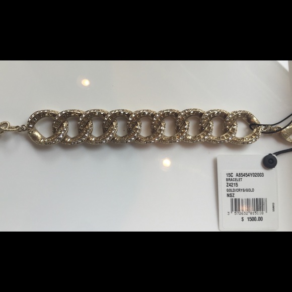 Authentic CHANEL Link Bracelet in yellow gold - Picture 4 of 4