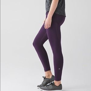 NWT Lululemon time to shine tights, size 8