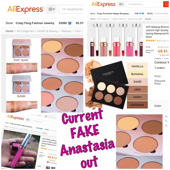 Dior, Anastasia, Kylie ,Mac , Kat Von, nars , balm - Picture 3 of 4