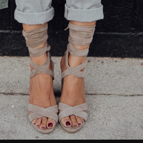 Steve Madden boho strap heel