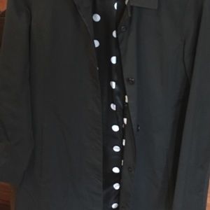 Jones NewYork petit SM Black lRain Jacket.