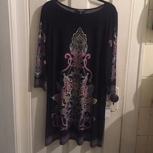 Printed design dress