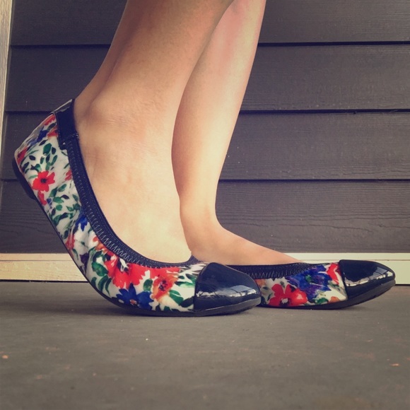 floral ballet flat