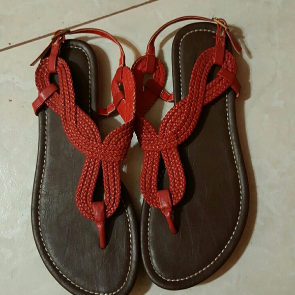 Red sandals - best offer