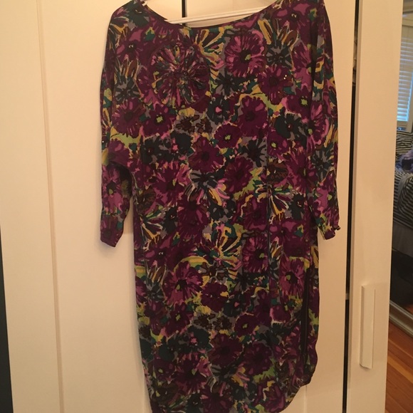 Beautiful BCBG floral statement dress