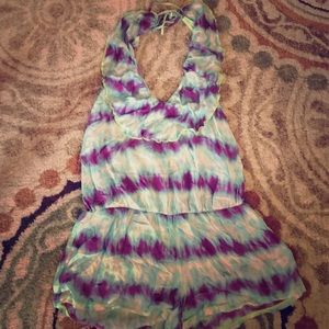 Victorias Secret Swim Cover Up Romper size small