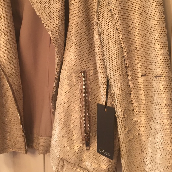 Sequined motorcycle Jack - Picture 2 of 2