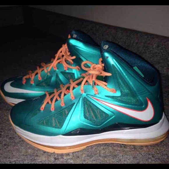 Lebron 10 Miami Dolphins