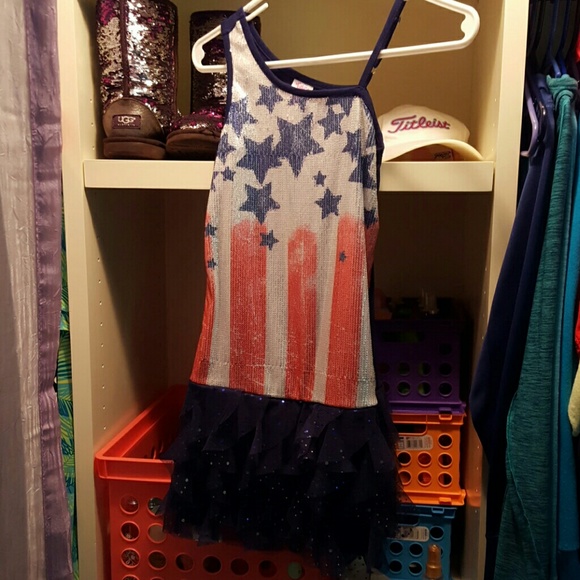 4th July Dress girls 10