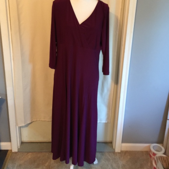 Deep Plum Colored Dress