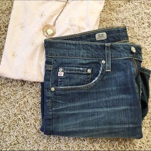 AG Adriano Goldschmied denim shorts