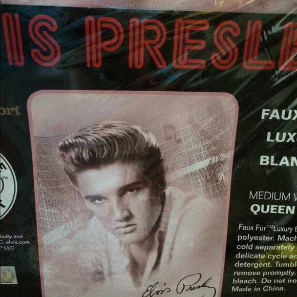 Officially licensed Elvis Presley blanket