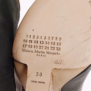 Maison Martin Margiela for H&M Shoes - MAISON MARTIN MARGIELA Black Leather Ankle Boots Maison Martin Margiela for H&M Shoes - MAISON MARTIN MARGIELA Black Leather Ankle Boots