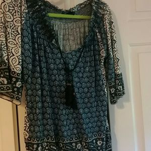 Lucky Brand super soft boho top