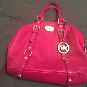 Pink Michael Kors purse