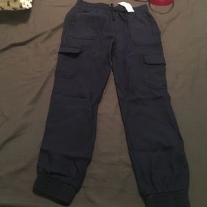 Kid navy blue joggers