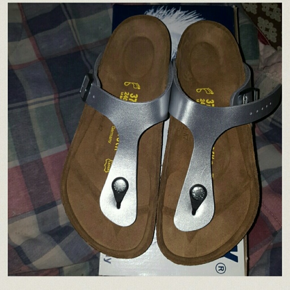 Silver Birkenstock