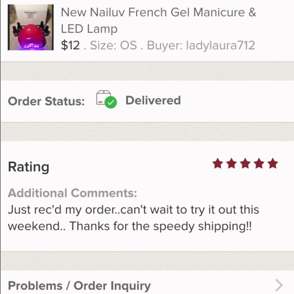 ⭐️⭐️⭐️⭐️⭐️ Yay! Another happy customer.