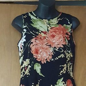 WOMENS TALBOTS SILK DRESS SZ 4