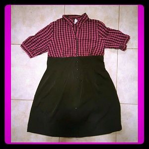 Nice full button dress ! (Xl)