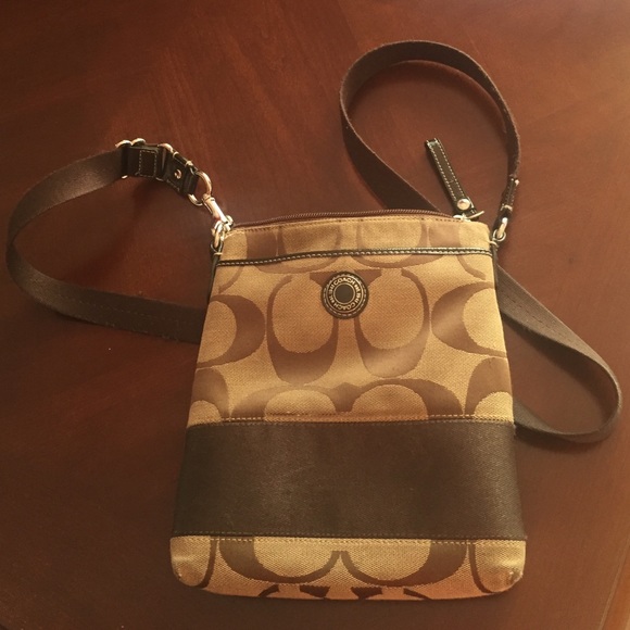 Coach Bags Authentic Coach Crossbody Signature Fabric Poshmark