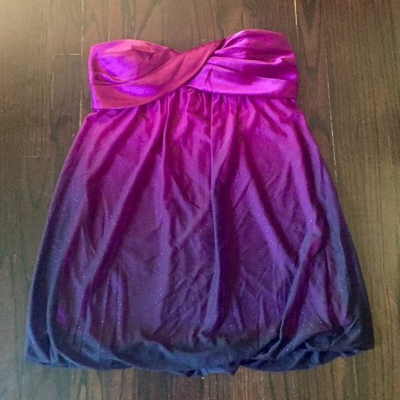 Strapless Homecoming Dress