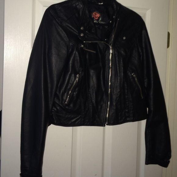 Pleather jacket