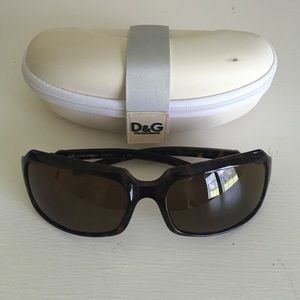 D&G Dolce & Gabbana Tortoise Shell Sunglasses