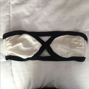 Victoria secret small bandeau cutout too