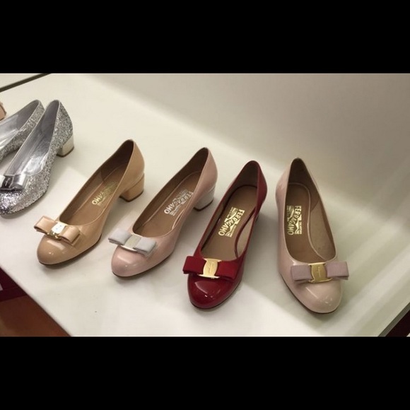 Salvatore Ferragamo Shoes - Ferragamo small heeled shoes