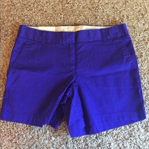 J CREW SHORTS - BRAND NEW WITH TAGS - SIZE 6