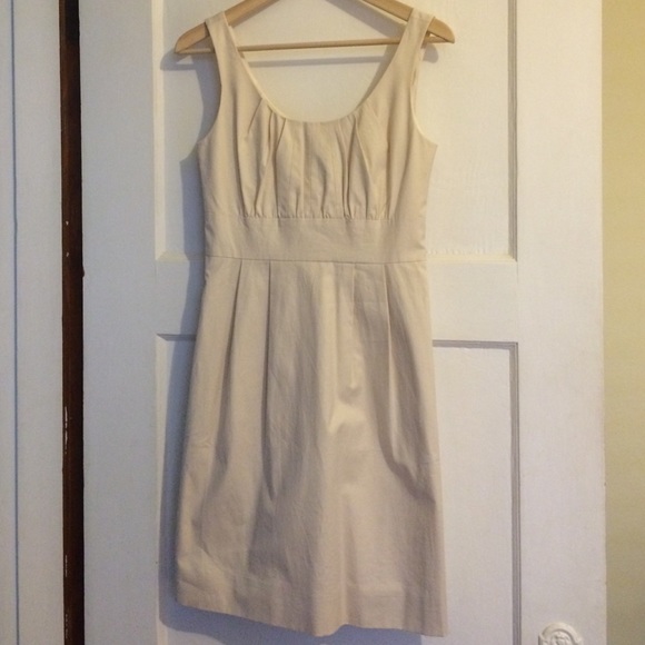 J. Crew Cream Colored Dress