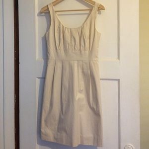 J. Crew Cream Colored Dress