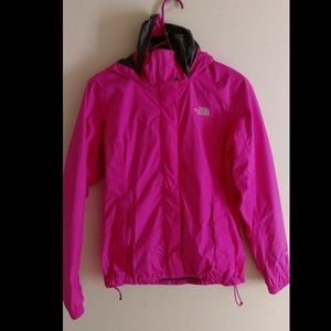 Pink northface Hyvent jacket