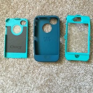 Turquoise defender series OtterBox iPhone 4s case!