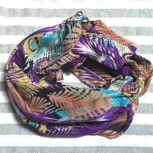 Feather Printed Scarf