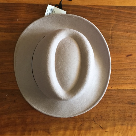 Grey Topshop fedora