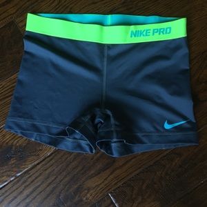 Nike Pro dry fit shorts