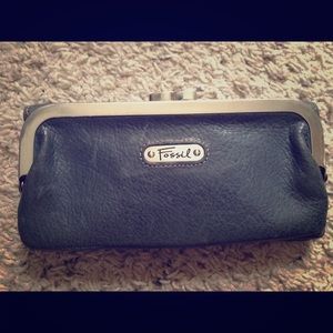 Blue Fossil wallet