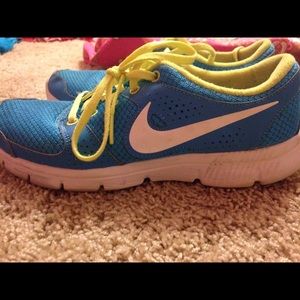 Nike tennis shoes.