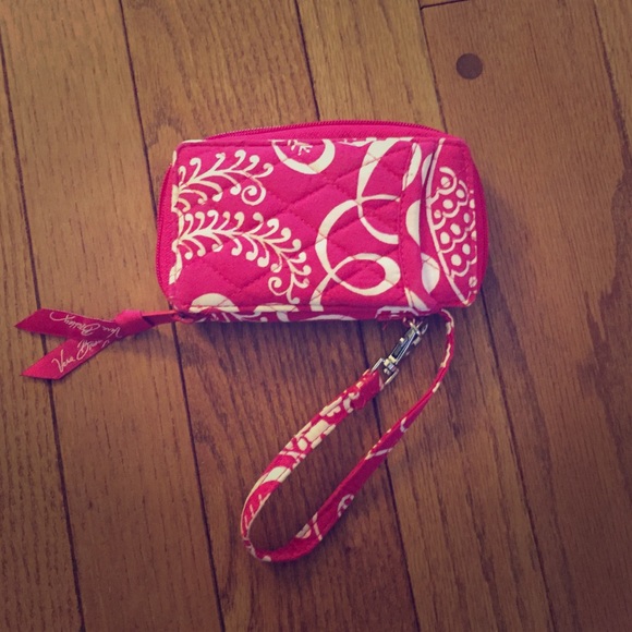 Vera Bradley travel wristlet/wallet