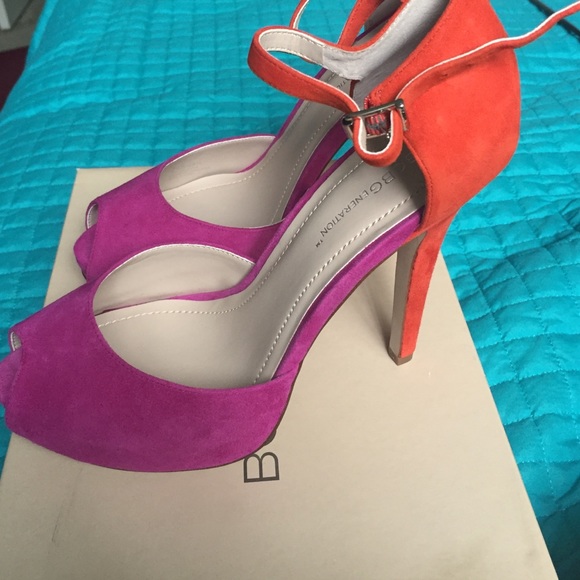 BCBG Generation Open Toe Heels 😍😍 - Picture 2 of 4