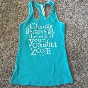 Motivational tank top