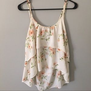 forever 21 floral top *NEVER WORN*