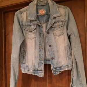 Vintage Abercrombie and Fitch jean jacket.