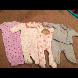 Baby girl clothes new born and 0-3 months