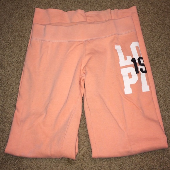 VS PINK bootcut sweatpants