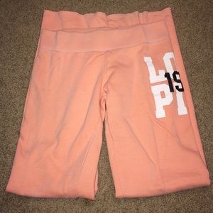 VS PINK bootcut sweatpants
