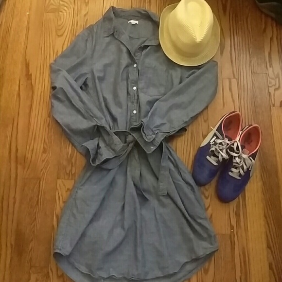 GAP Chambray shirtdress