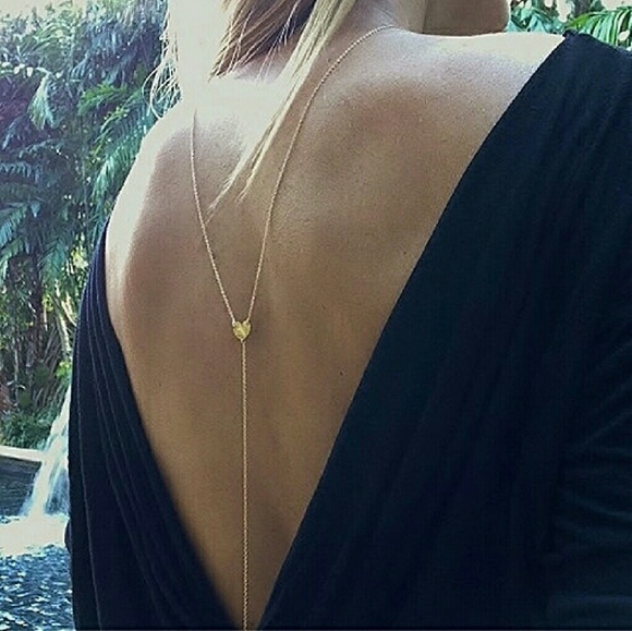 Long back or front body chain necklace - Picture 1 of 4